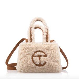 NWT. UGG x TELFAR Small Reverse Shopper - Natural. In OG Packaging.